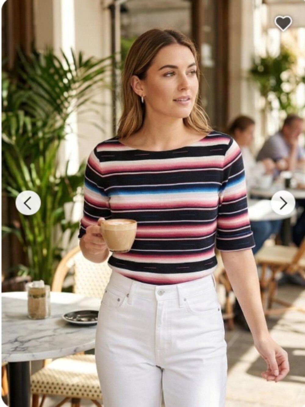 Lauren Ralph Lauren Coat boat neck top